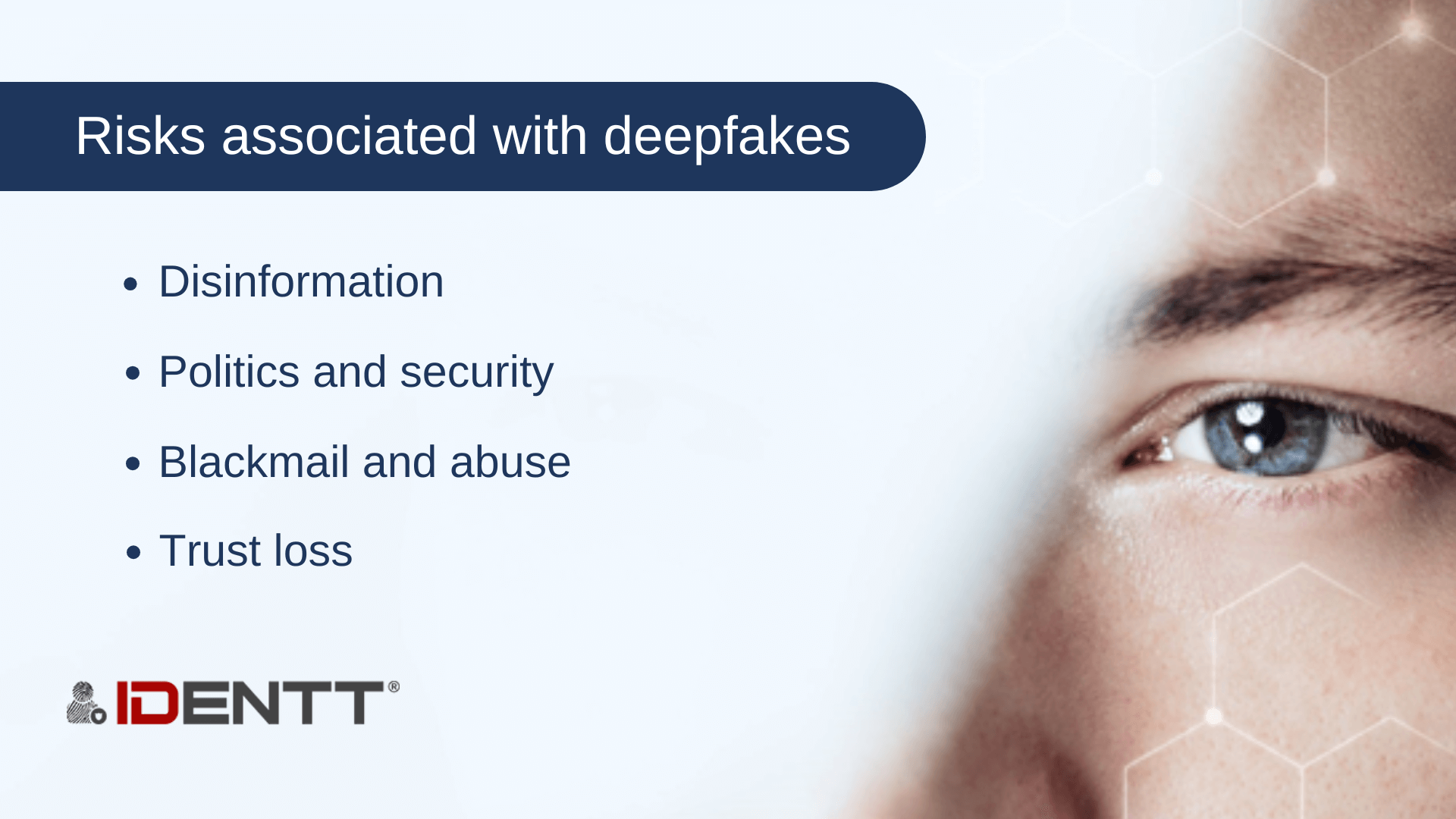 risks associated with deepfakes
