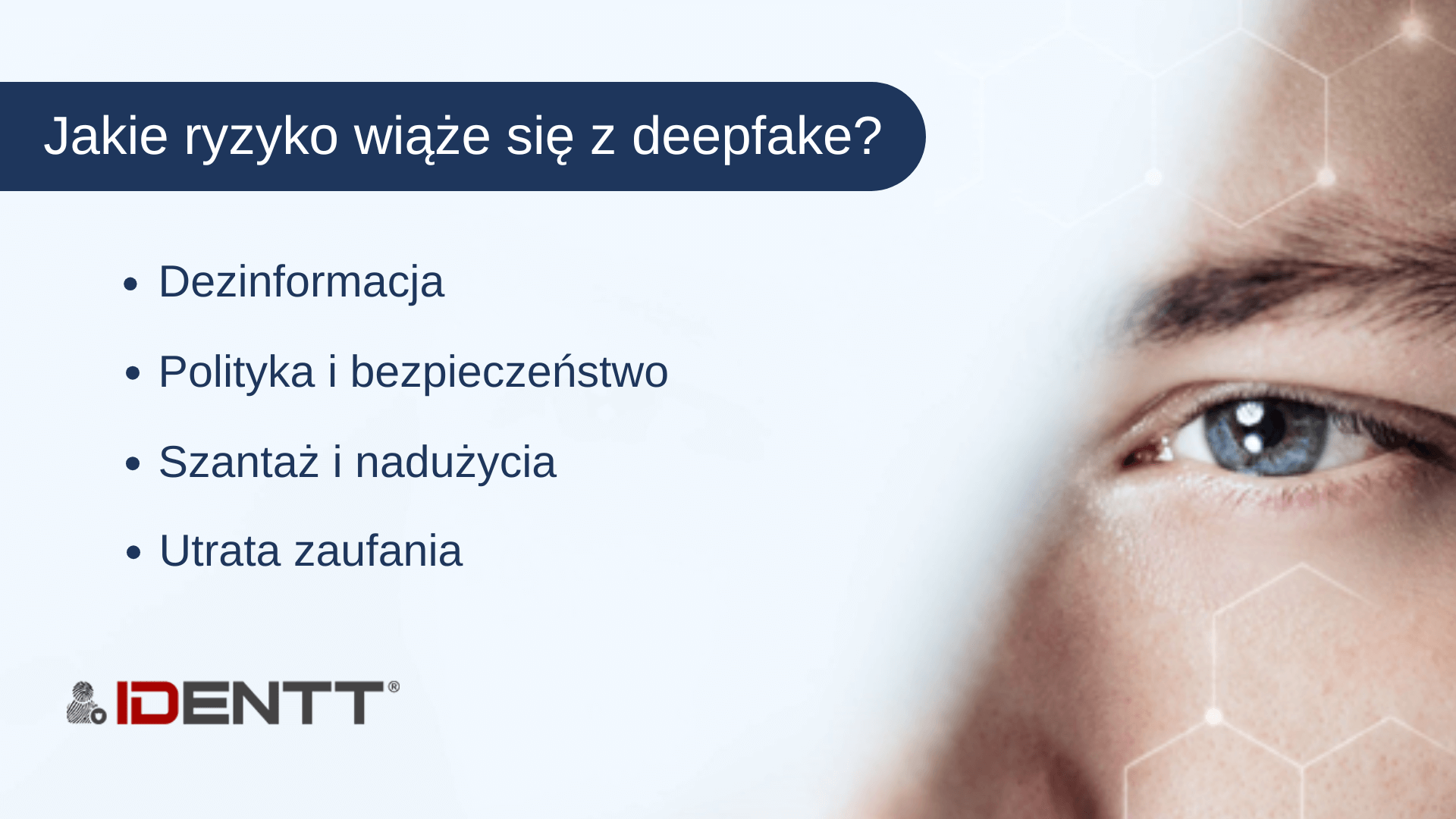 ryzyko związane z deepfake